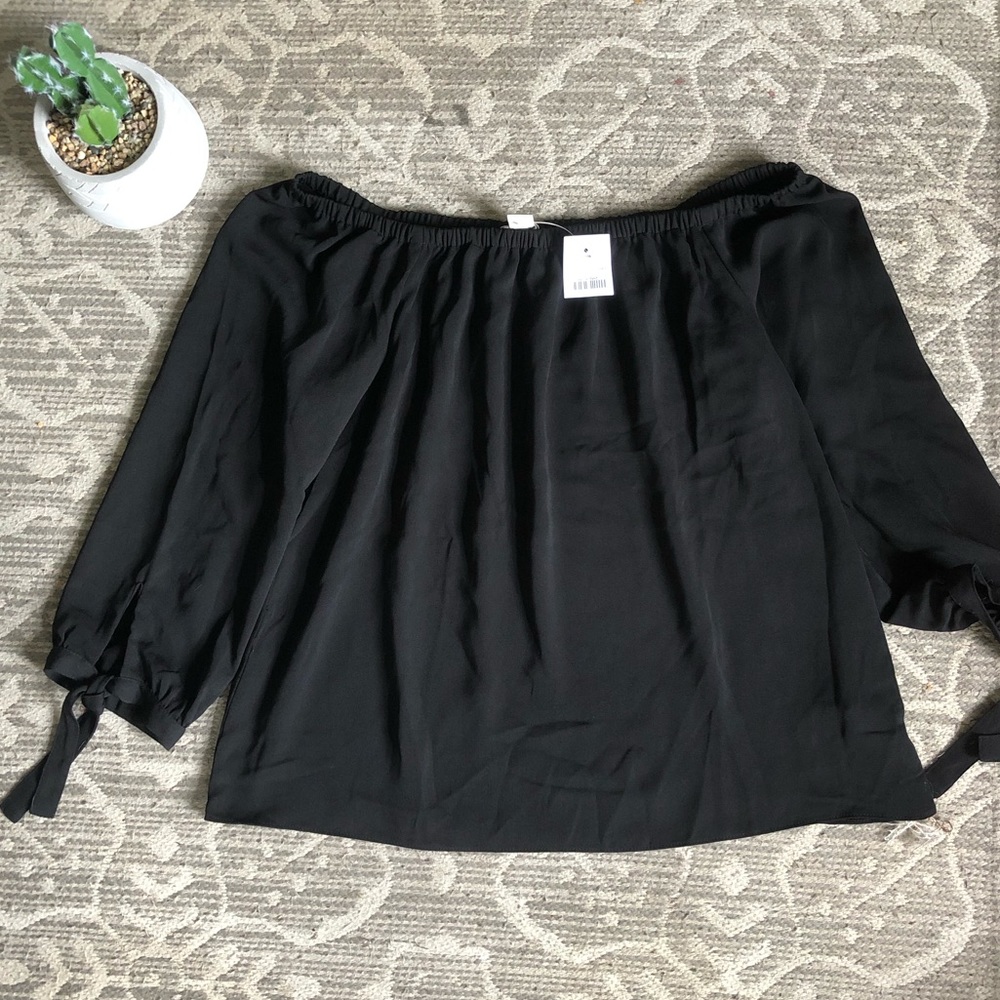 J CREW xxs off the shoulder blouse
